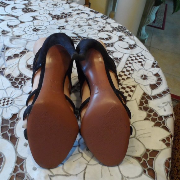 Alaia Black Multi-Strap Heels - Picture 14 of 16